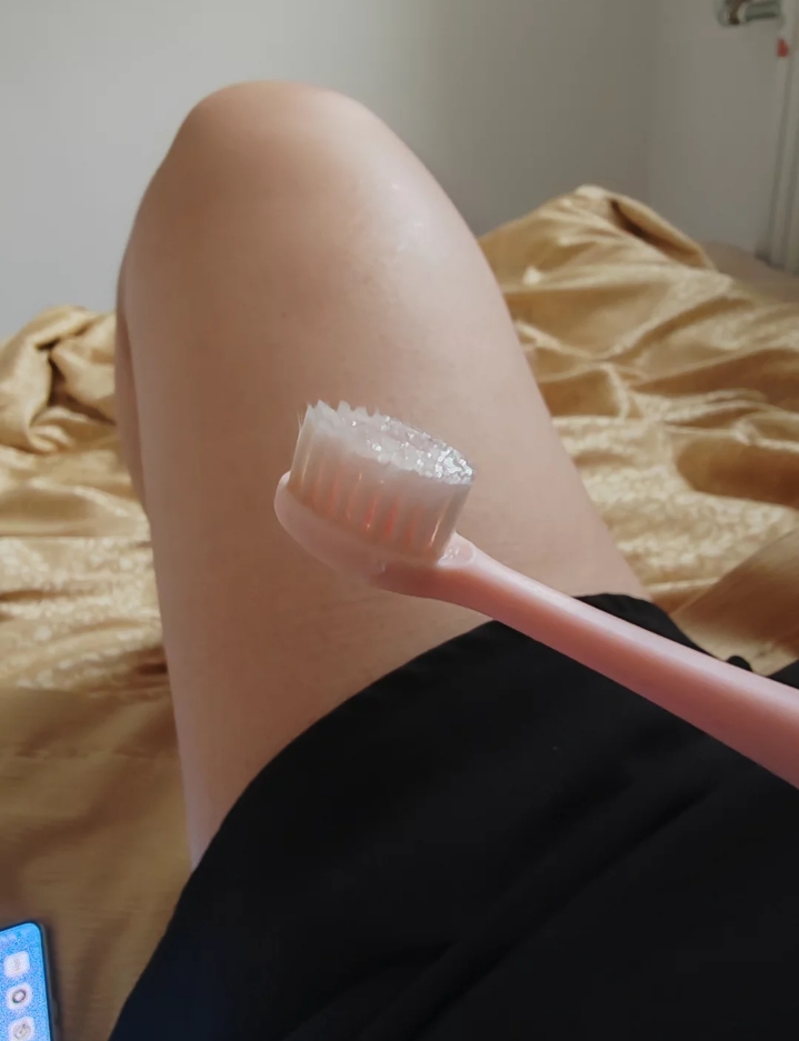 挑战牙刷刷逼逼你
